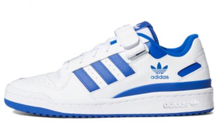 Adidas Originals FORUM Low Топ Скейтборд Кроссовки Унисекс Синий Белый
