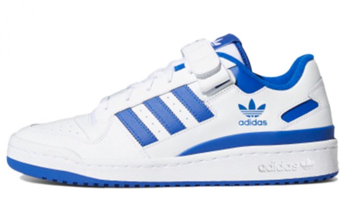 Adidas Originals FORUM Low Топ Скейтборд Кроссовки Унисекс Синий Белый — изображение 1