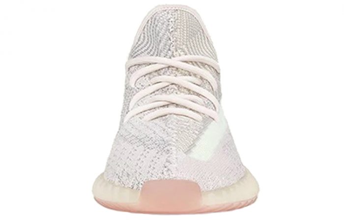 Adidas Originals Yeezy Boost 350 V2 Pink 'Citrin' Легкий Низкий Топ Спортивная Повседневная Обувь Унисекс — изображение 4