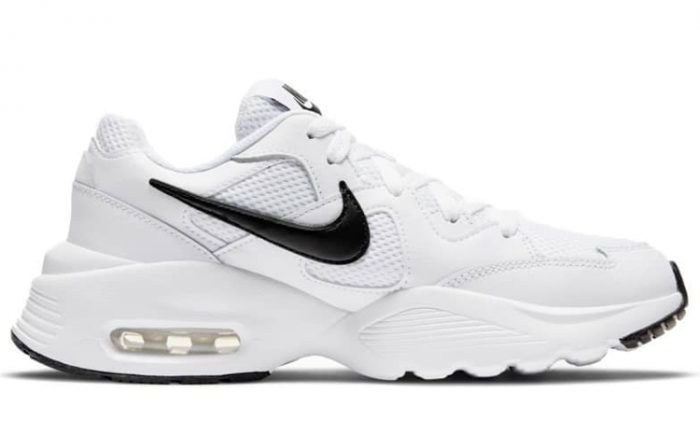 Nike Air Max Fusion Low Топ Air Cushion Повседневные Беговые Кроссовки Женские Белые — изображение 2