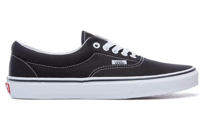 VANS Era Low Топ Скейтборд Кроссовки Унисекс Черный Белый — изображение 2