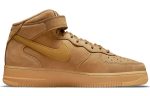 Nike Air FORCE 1 MID Топ Кроссовки для скейтбординга Унисекс Пшеница — изображение 2