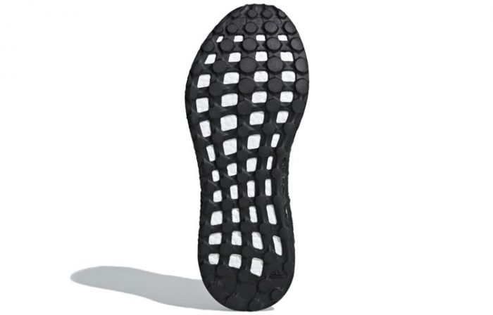 Adidas Pure Boost 2017 Low Топ Повседневные Беговые Кроссовки Унисекс Черные — изображение 6