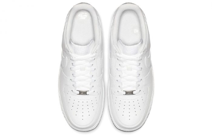 Nike Air FORCE 1 Low 07 Low Топ Скейтборд Кроссовки Мужские Белые — изображение 3