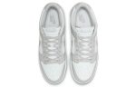 Nike Dunk Retro 'GREY Fog' Устойчивые к истиранию Низкие Скейтборд Кроссовки Мужские Серый Белый — изображение 4