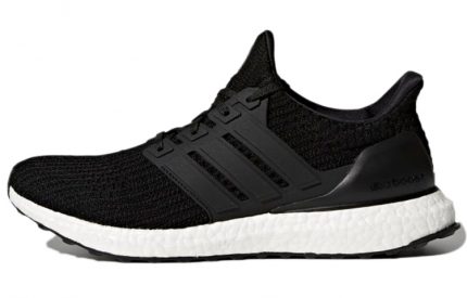 Adidas Ultraboost 4,0 Дышащая Поддержка Низкий Топ Повседневная Тренировка Бег на длинные дистанции Обувь Унисекс Черный Белый