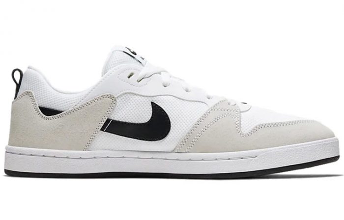 Nike SB Alleyoop Low Топ Скейтборд Кроссовки Мужские Белые — изображение 2