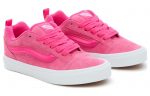 VANS Knu Skool 'Нубук Розовый Glo' Питайя Низкие Кроссовки для скейтбординга Унисекс Розовый — изображение 3