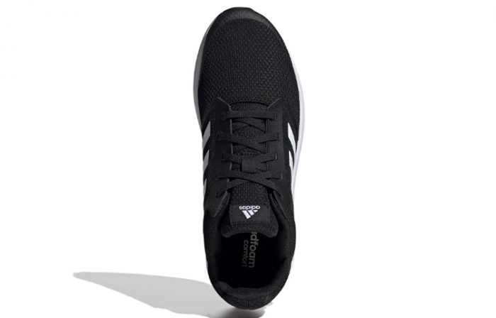 Adidas Galaxy 5 Дышащие Низкие Беговые Кроссовки Мужские Черно-Белые — изображение 5
