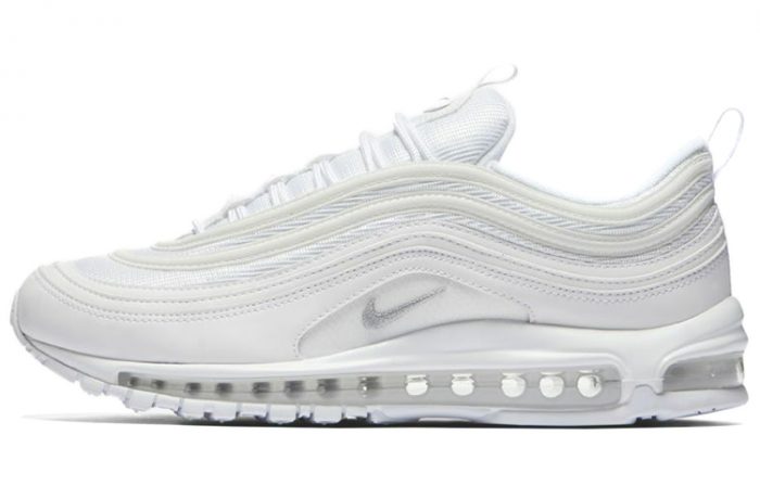 Nike Air Max 97 Амортизация Низкий Топ Беговые Кроссовки Мужские Белые — изображение 1