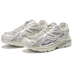 Saucony Kinvara Elite 4 Low Топ Повседневный Тренировки Городской Коммутирование Беговые кроссовки Унисекс Белый Серебряный — изображение 3