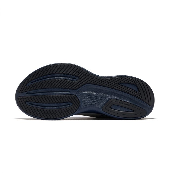 Saucony RIDE 17 Амортизаторы Slip-Resistant Дышащий Низкий Топ Тренировочные Спринт Беговые кроссовки Мужские Светло-Серый — изображение 5