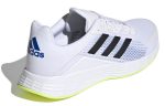 Adidas Duramo Sl Дышащий Низкий Топ Гонка Тренировка Бег Кроссовки Мужские Белый Черный Циановый — изображение 4
