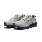 Saucony RIDE 17 Амортизаторы Slip-Resistant Дышащий Низкий Топ Тренировочные Спринт Беговые кроссовки Мужские Светло-Серый — изображение 3