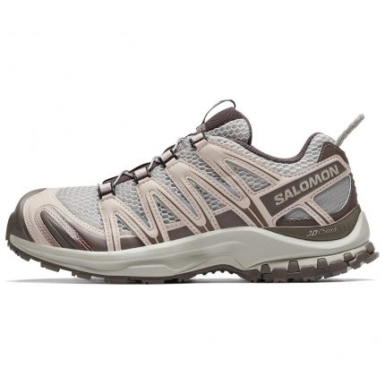 Salomon Collaboration XA PRO 3D Альпинистские и туристические ботинки Низкий верх Серебристо-серый Облако/Железно-серый/Спокойный фиолетовый Унисекс
