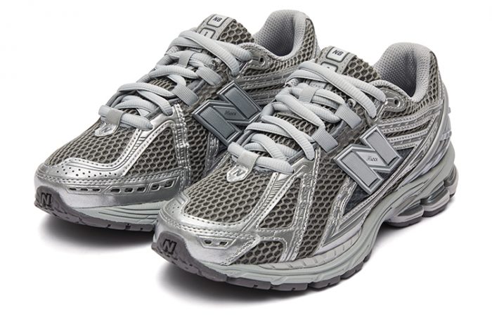 New Balance NB 1906R Амортизация Дышащий Поддерживающий Низкий Топ Беговые кроссовки Унисекс Серебристо-серый — изображение 3