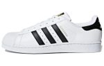 Adidas Originals SUPERSTAR LOW Скейтборд Кроссовки Унисекс Черный Белый