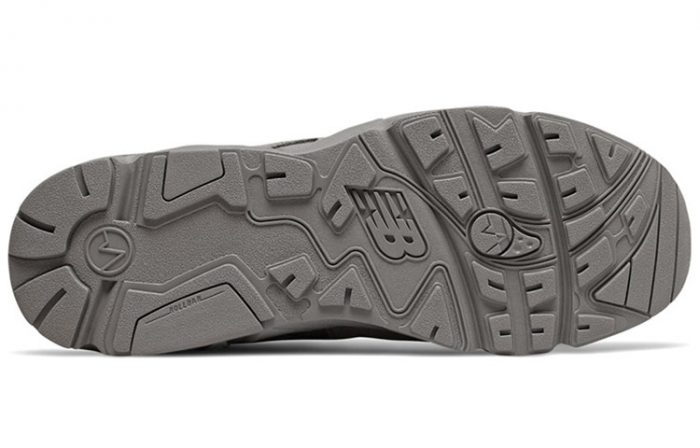 New Balance NB 850 Устойчивые к истиранию Резиновые амортизаторы Низкий Топ Беговые кроссовки Унисекс Цементный D Ширина — изображение 4