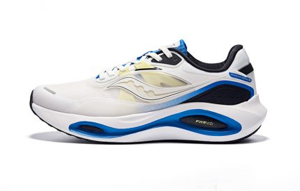 Saucony Phoenix Inferno Firebird 3 Беговые кроссовки Низкий верх Белый Синий Черный Мужской
