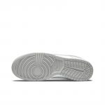 Nike Dunk Retro 'GREY Fog' Устойчивые к истиранию Низкие Скейтборд Кроссовки Мужские Серый Белый — изображение 9