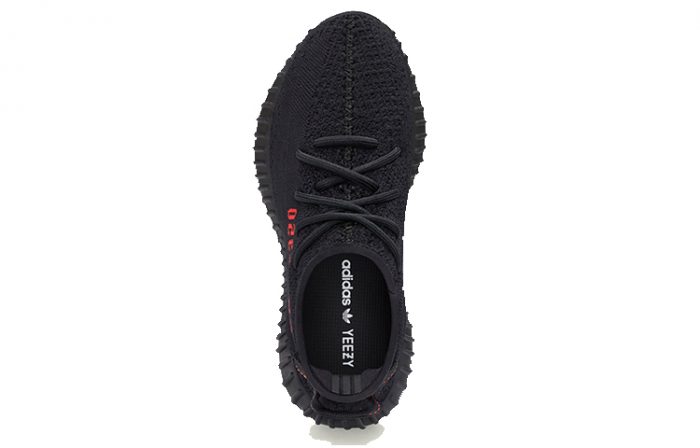 Adidas Originals Yeezy Boost 350 V2 Темно-красный Низкий Топ Повседневный Унисекс Черный Красный — изображение 5