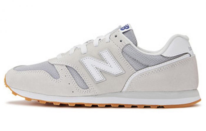 New Balance NB 373 Износостойкий и Легкий Низкий Топ Повседневная Беговая Обувь Унисекс Серый D Ширина — изображение 1