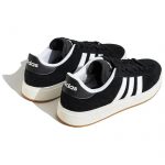 Adidas Grand Court Base 00s Устойчивые к истиранию низкие скейтборд-кроссовки Unisex Черный Белый — изображение 6