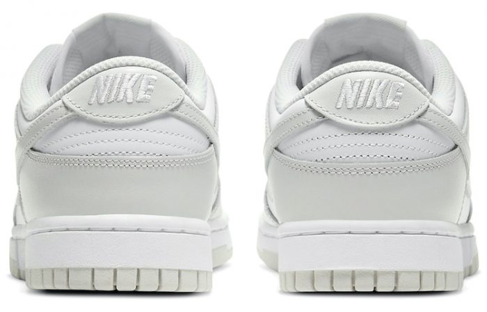 Nike Dunk Low Топ Кроссовки для скейтбординга Женские Белые Серые — изображение 5