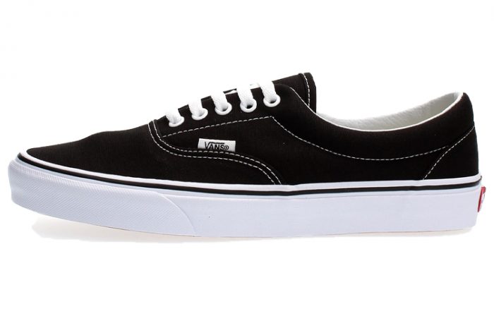 VANS Era Low Топ Скейтборд Кроссовки Унисекс Черный Белый — изображение 1