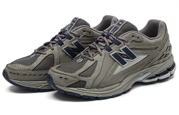 New Balance NB 1906R Амортизация Износостойкий Низкий Топ Беговые кроссовки Унисекс Серый — изображение 3