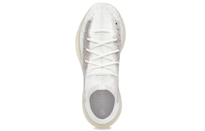 Adidas Originals Yeezy Boost 380 Устойчивый к истиранию MID Топ Casual Унисекс Белый Серый — изображение 4