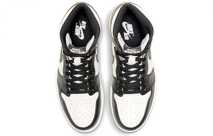Jordan Air Jordan 1 Retro High OG 'Dark Mocha' High Top Vintage Basketball Shoes Unisex Black Mocha — изображение 4