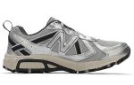 New Balance NB 410 V5 Устойчивый к истиранию Низкий верх Trail Бег Городской Коммутирование Беговые кроссовки Унисекс Серебряный — изображение 2