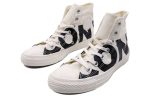 Converse Chuck Taylor All Star Letter Logo Легкий Anti Slip High Top Скейтборд Кроссовки Унисекс Молочно-белый — изображение 3