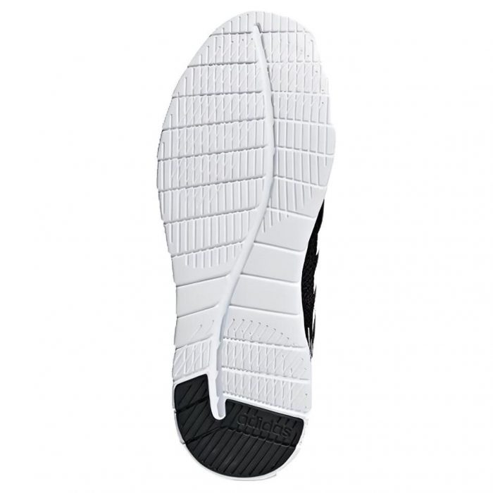 Adidas Asweerun Slip-resistant Abrasion-resistant Low Top Casual City Commute Running Shoes Men's Black White — изображение 5