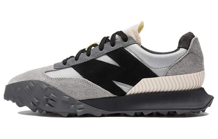 New Balance совместный бренд XC 72 Устойчивый к истиранию Низкий Топ Беговые кроссовки Унисекс Серый Черный — изображение 1