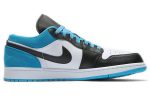 Jordan Air Jordan 1 Low 'Лазер Синий' Низкий Топ Винтажные Баскетбольные Кроссовки Мужские Лазер Синий — изображение 2