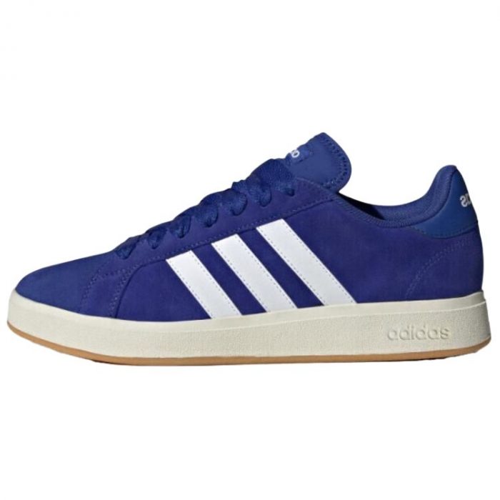 Adidas Grand Court Base 00s Low Топ Скейтборд Кроссовки Унисекс Синий Белый — изображение 1