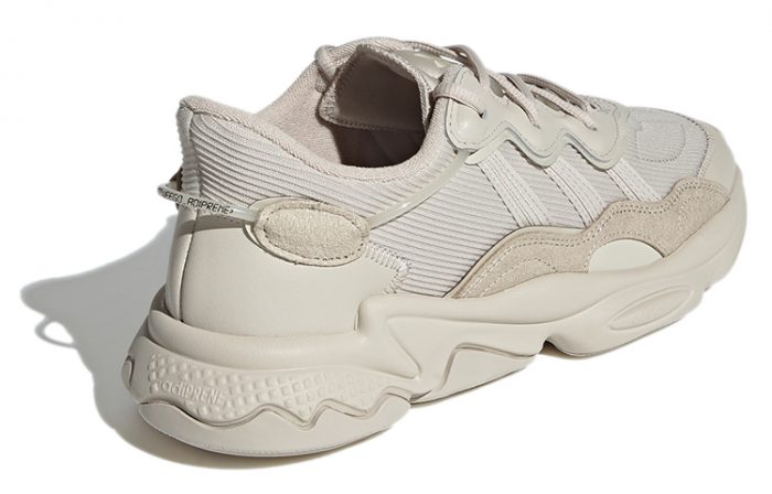Adidas Originals Ozweego Устойчивый к истиранию Низкий Топ Casual Унисекс Pearl Gray — изображение 3