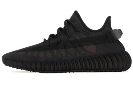 Adidas Originals Yeezy Boost 350 V2 MONO CINDER' Легкий Низкий Топ Повседневный Унисекс Черный