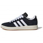 Adidas Grand Court Base 00s Low Топ Скейтборд Кроссовки Унисекс Черный Белый