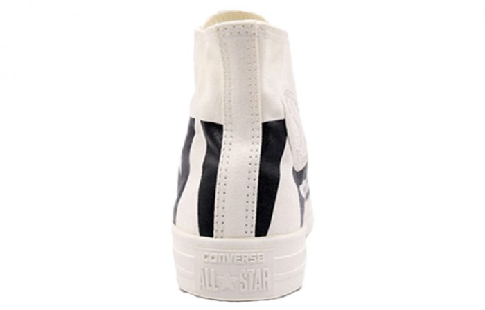 Converse Chuck Taylor All Star Letter Logo Легкий Anti Slip High Top Скейтборд Кроссовки Унисекс Молочно-белый — изображение 4