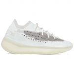 Adidas Originals Yeezy Boost 380 Устойчивый к истиранию MID Топ Casual Унисекс Белый Серый — изображение 2
