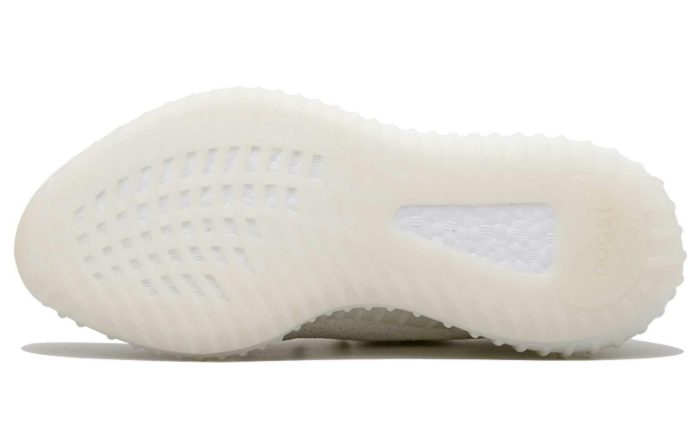 Adidas Originals Yeezy Boost 350 V2 Ice Cream 'Triple White' Низкий Топ Повседневный Унисекс Белый — изображение 5