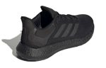 Adidas Pure Boost 21 Амортизация устойчивость к истиранию дышащие низкий верх беговые кроссовки унисекс черный — изображение 4