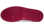 Jordan Air Jordan 1 MID Топ Винтажные баскетбольные кроссовки Мужской Черный Красный Белый — изображение 5