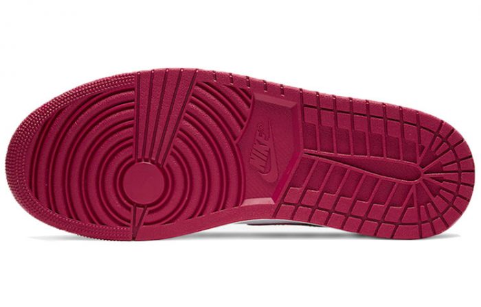 Jordan Air Jordan 1 MID Топ Винтажные баскетбольные кроссовки Мужской Черный Красный Белый — изображение 5