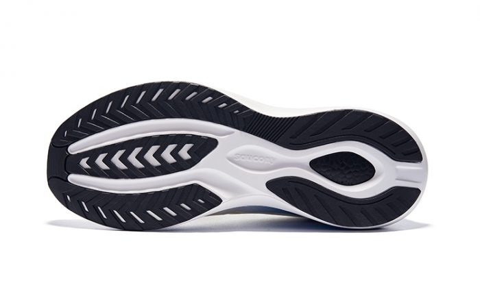 Saucony Phoenix Inferno Firebird 3 Беговые кроссовки Низкий верх Белый Синий Черный Мужской — изображение 5