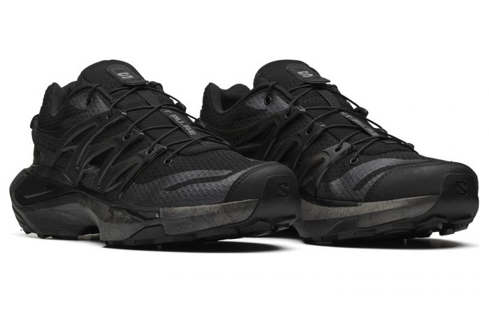 Salomon Collaboration XT PU.RE ADVANCED Беговые кроссовки Низкий Топ Черный Унисекс — изображение 3