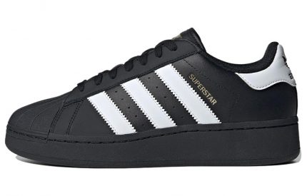 Adidas Originals SUPERSTAR XLG Low Топ Скейтборд Кроссовки Унисекс Черный